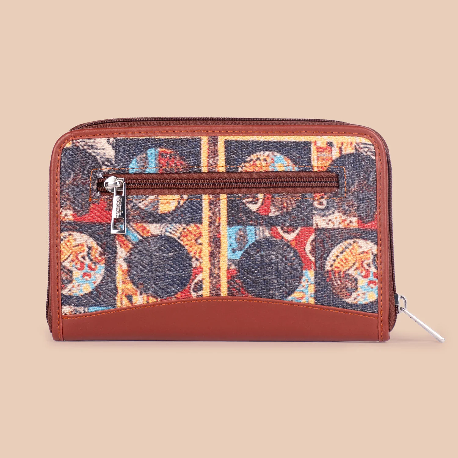 African Art Chain Wallet - Image 4