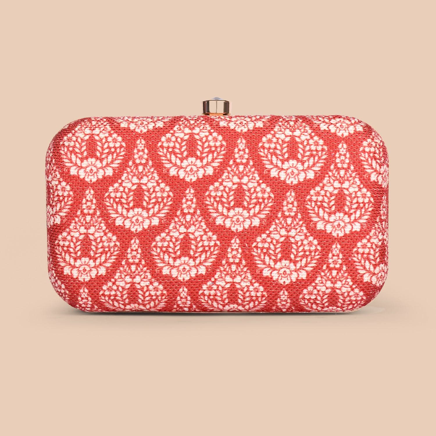 Chanderi Phool Clutch - Image 4