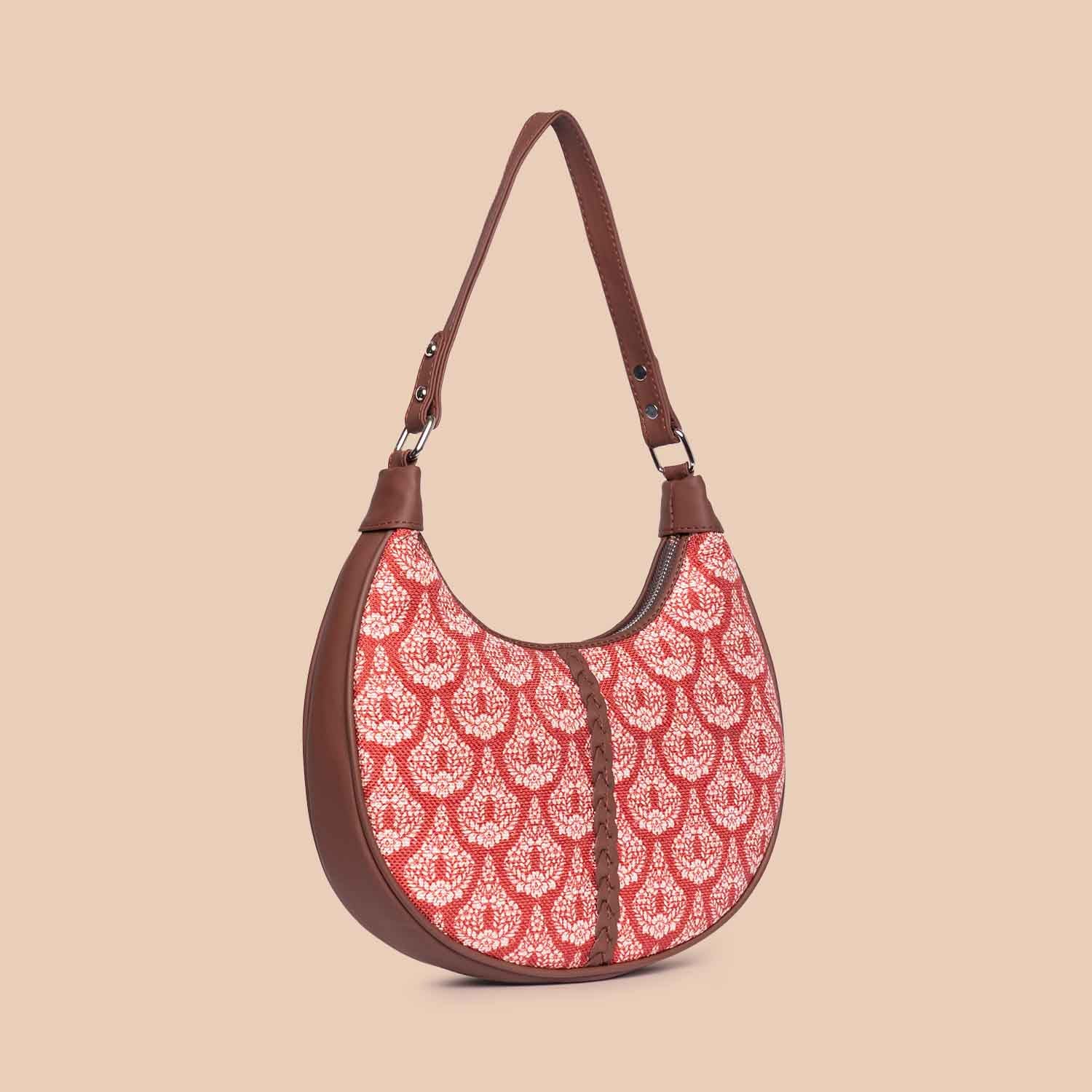 Chanderi Phool Hobo Bag - Image 2