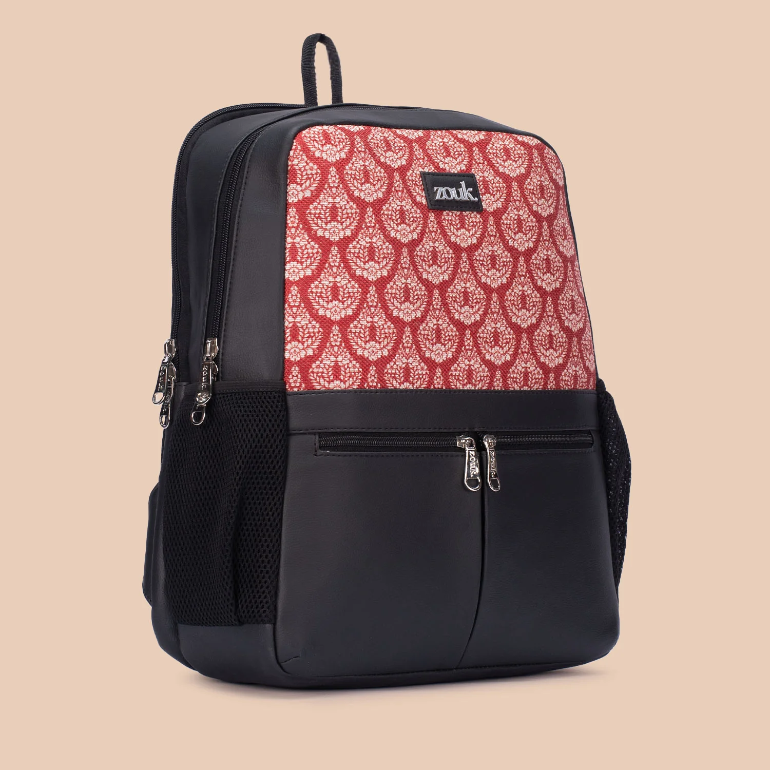 Chanderi Phool Office Backpack - Image 5