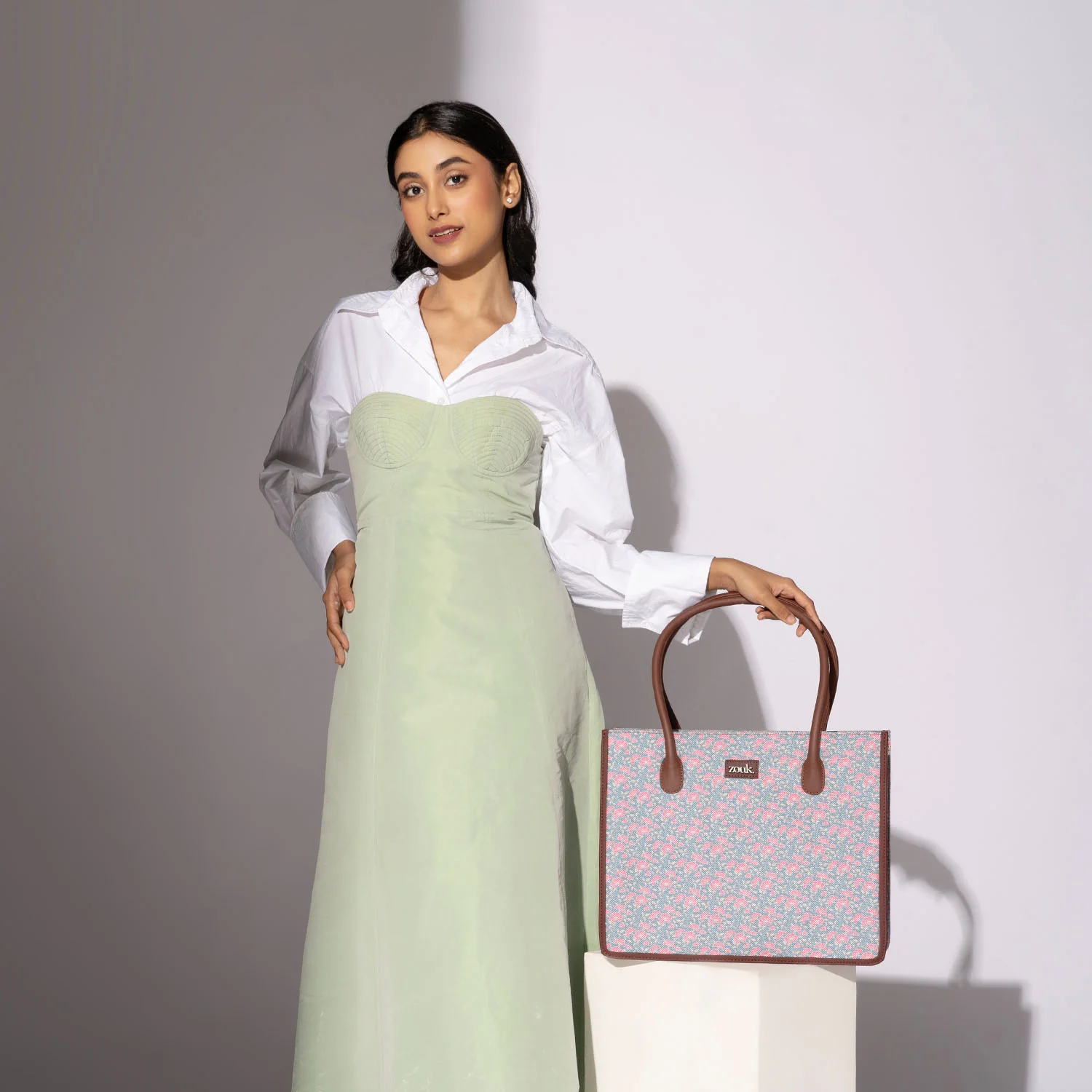 Chettinad Florals Book Tote - Image 3
