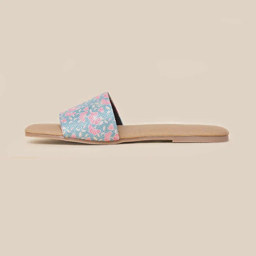Chettinad Florals Casual Flats - Image 10