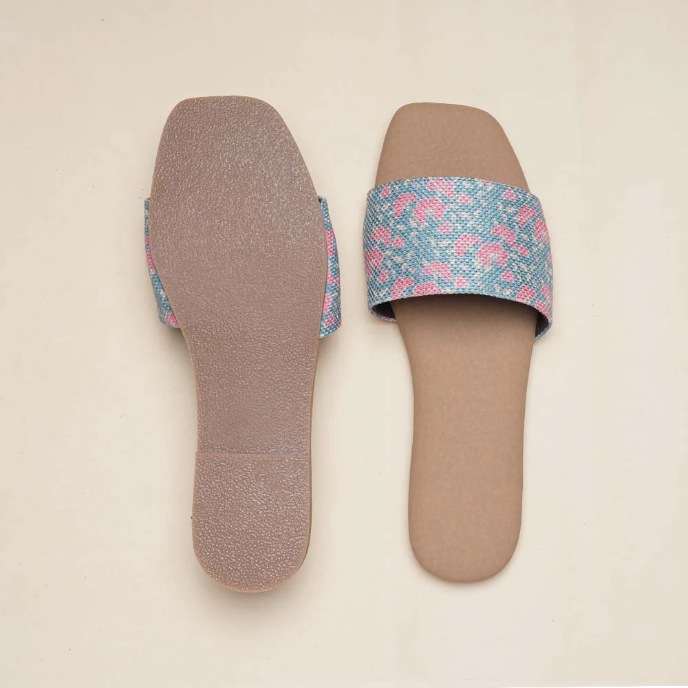 Chettinad Florals Casual Flats - Image 2