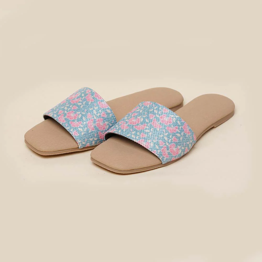 Chettinad Florals Casual Flats - Image 5