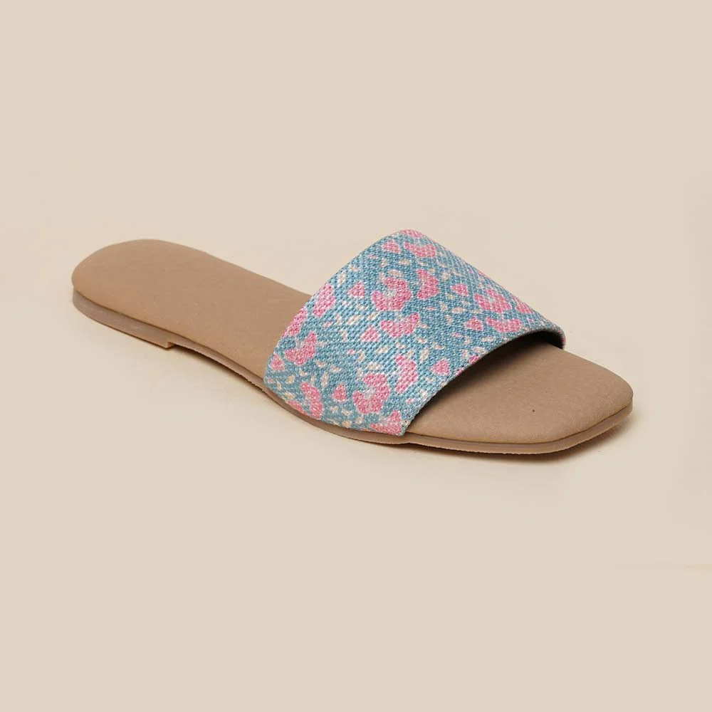 Chettinad Florals Casual Flats - Image 7