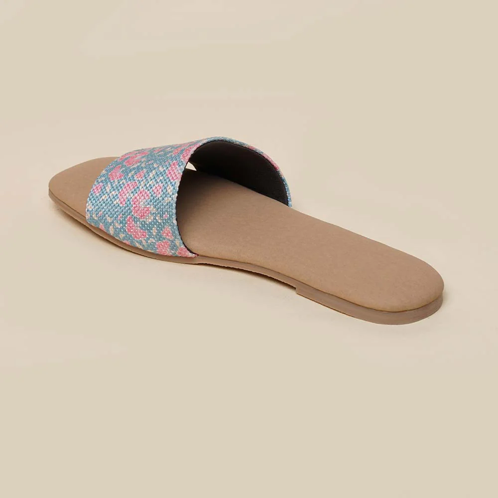 Chettinad Florals Casual Flats - Image 8