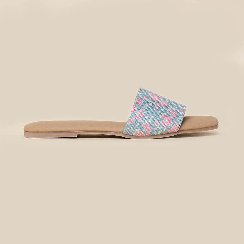 Chettinad Florals Casual Flats - Image 9