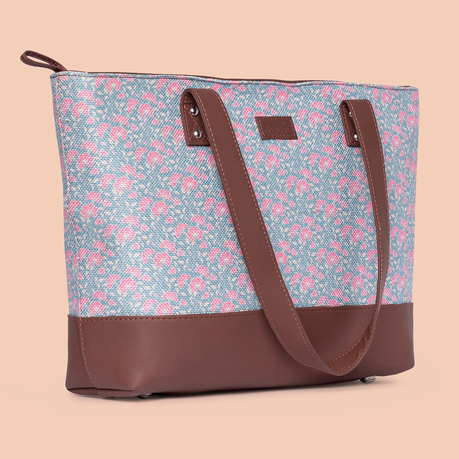 Chettinad Florals Shoulder Tote Bag - Image 2