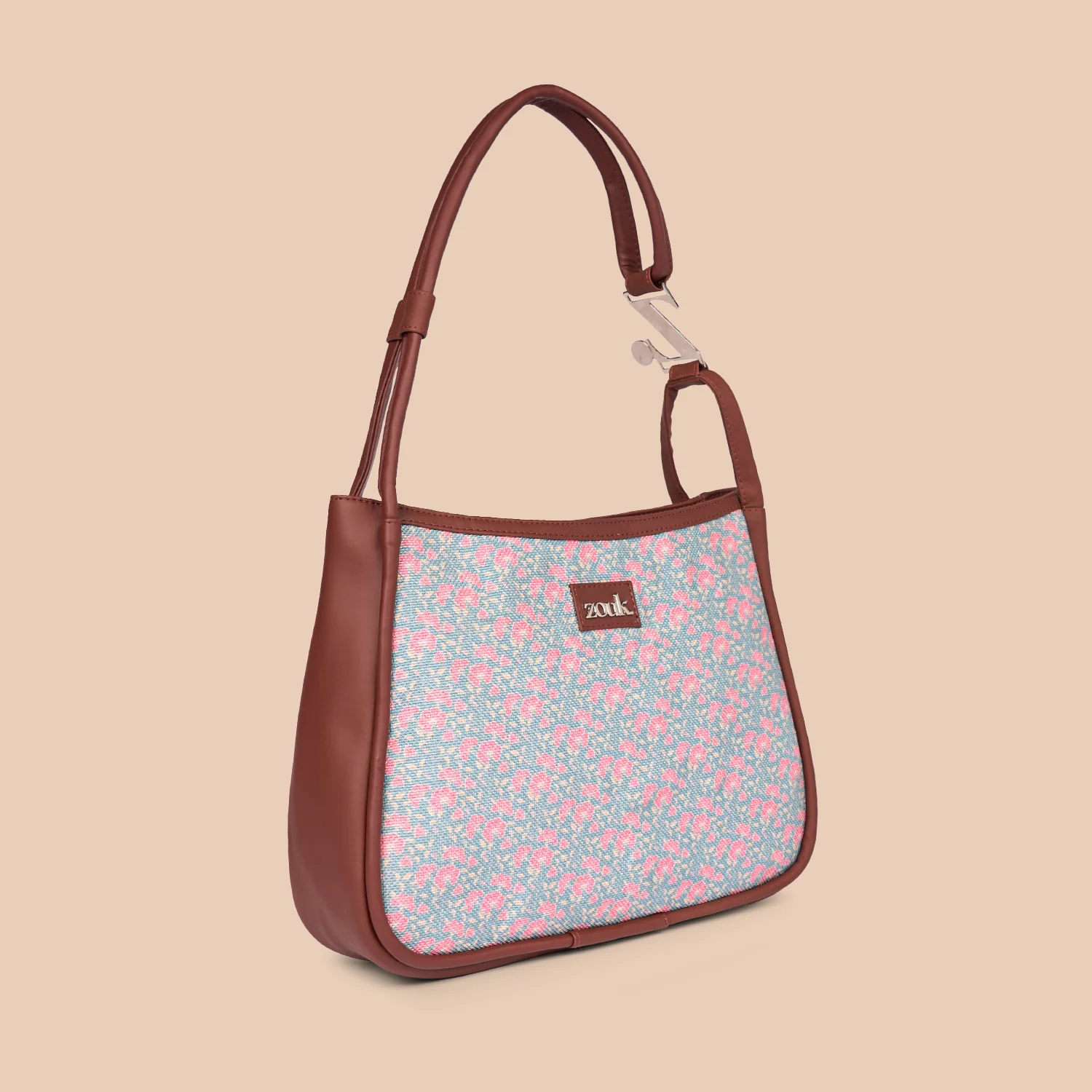 Chettinad Florals Sleek Shoulder Bag - Image 4