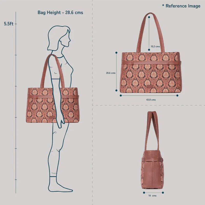 Pithora Artistry Statement Office Bag - Image 12