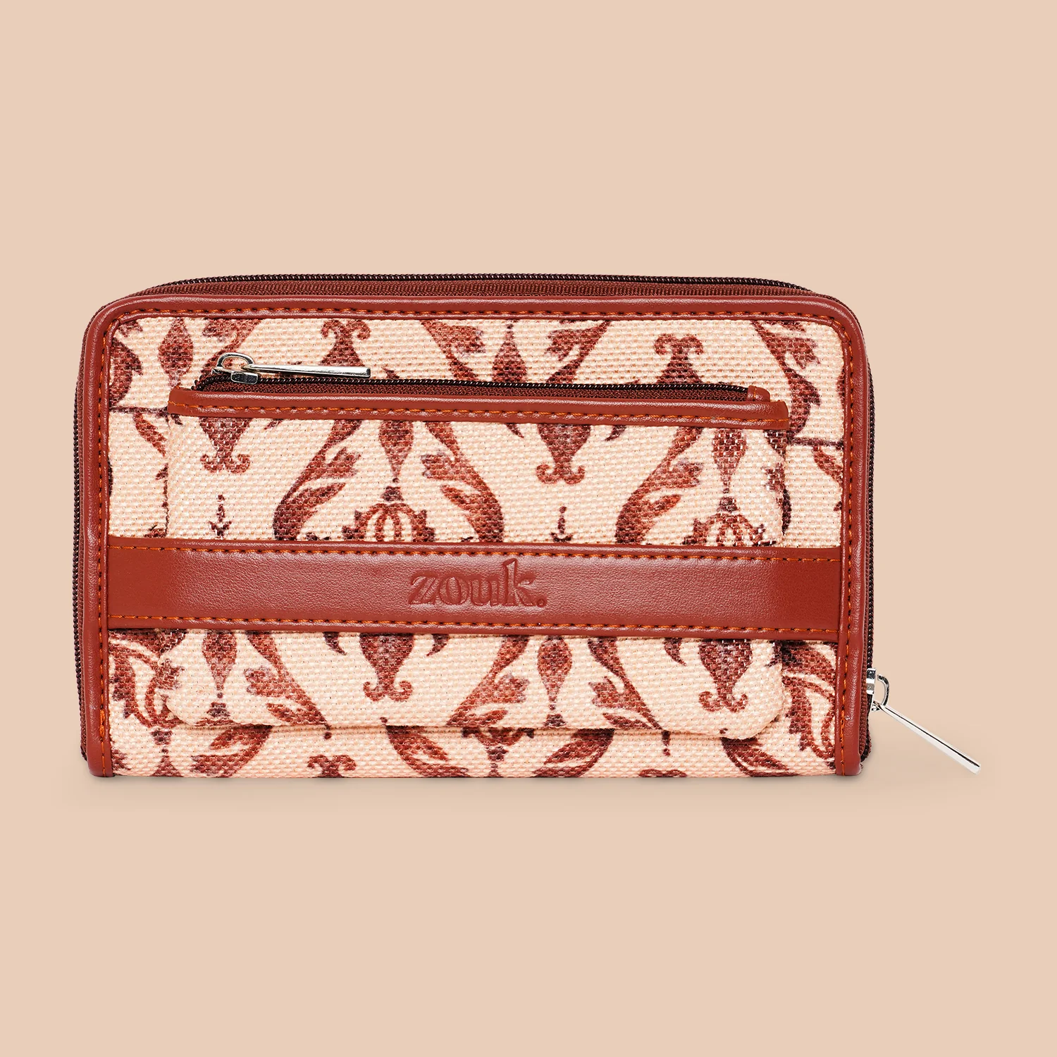 Chhavi Niwas Jhoomar Motif Classic Zipper Wallet