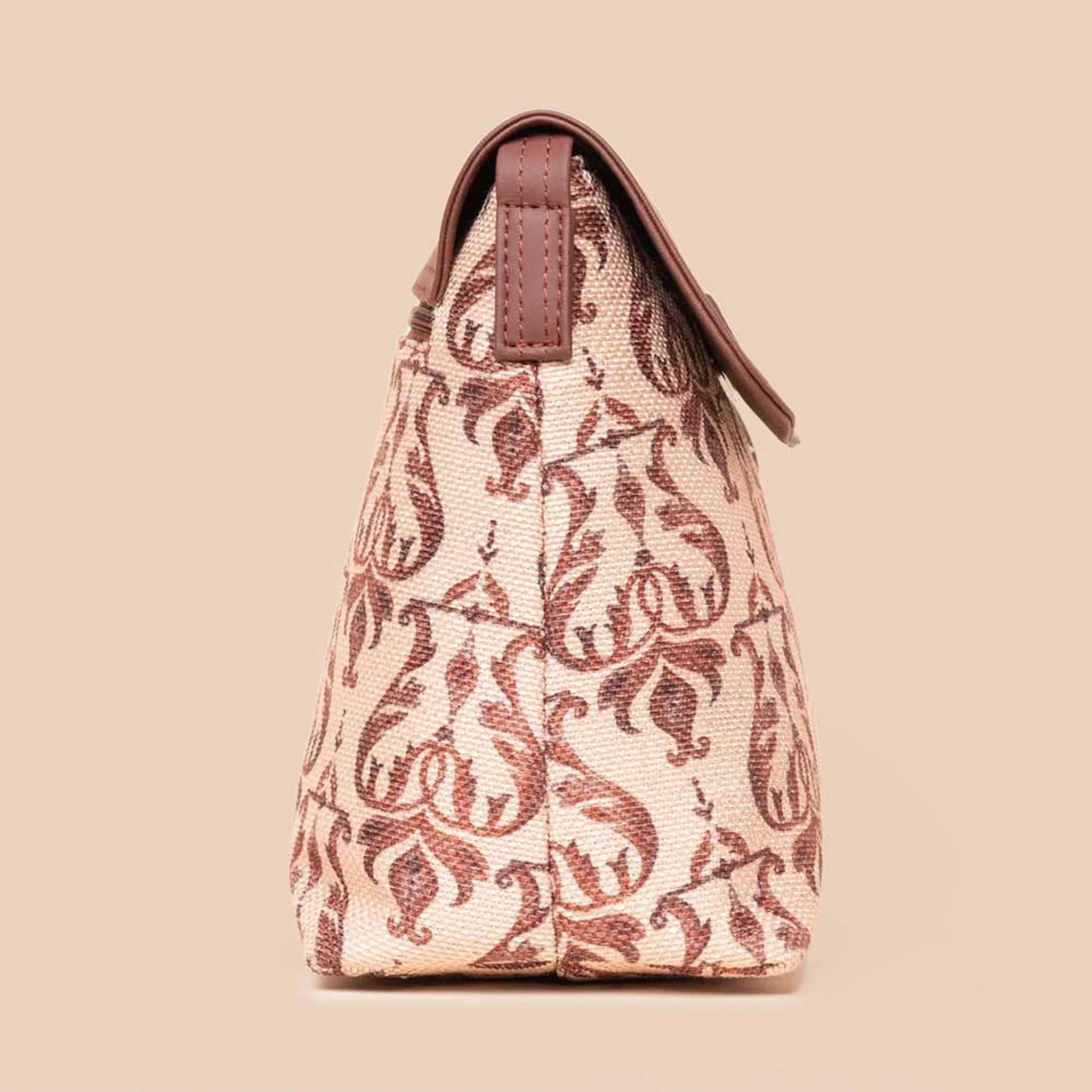 Chhavi Niwas Jhoomar Motif Flap Sling Bag - Image 7
