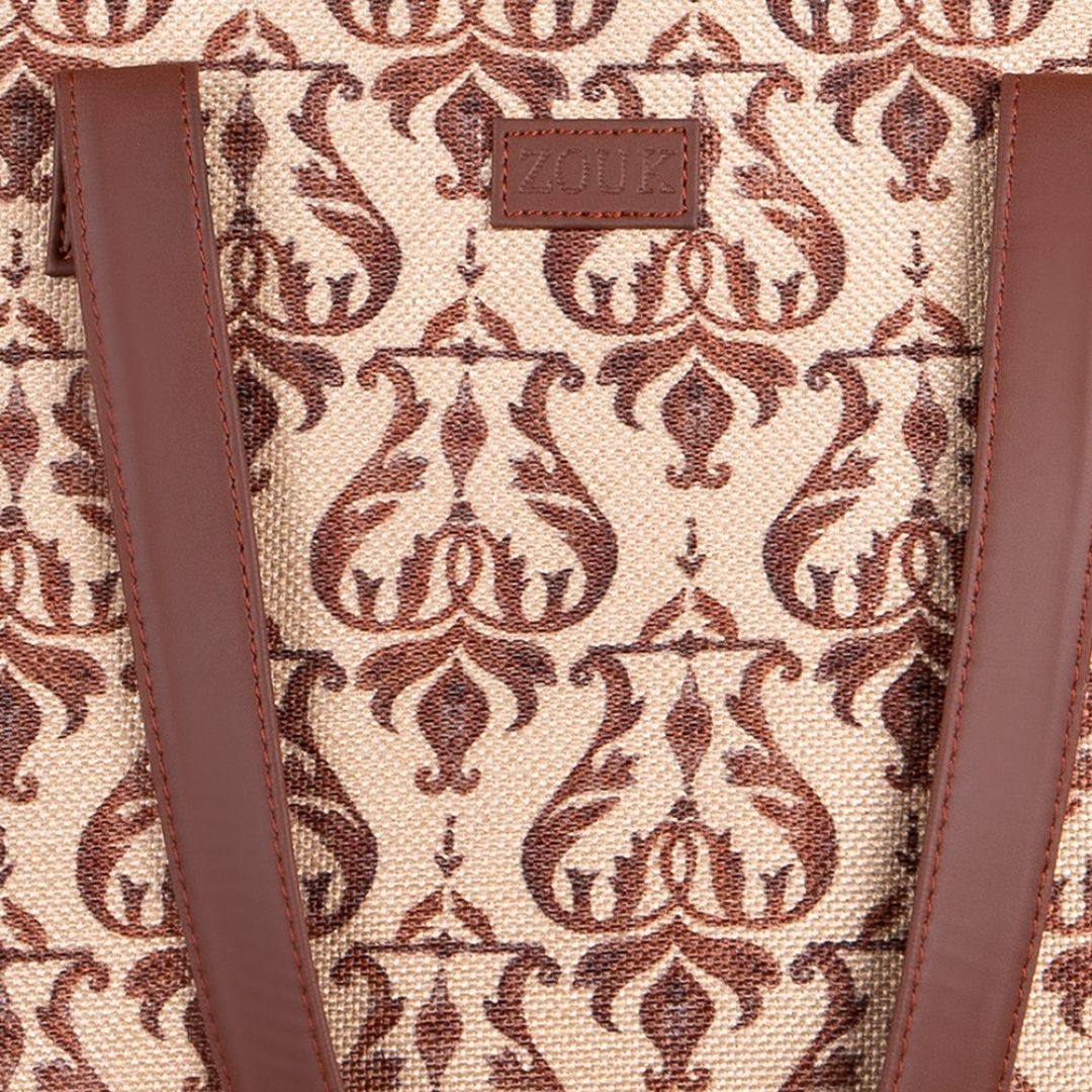 Chhavi Niwas Jhoomar Motif Shoulder Tote Bag - Image 6