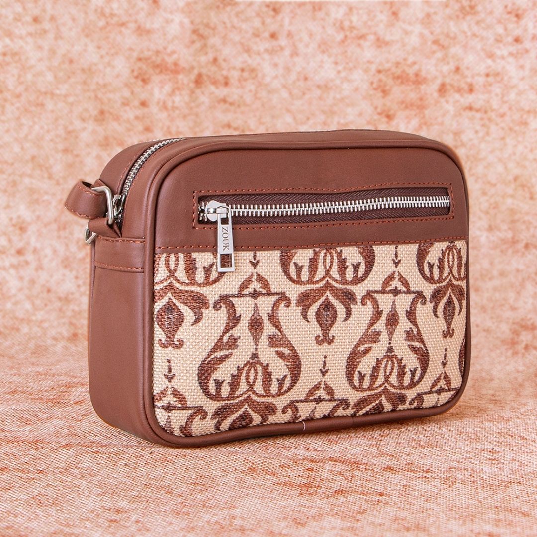 Chhavi Niwas Jhoomar Motif Sling Bag - Image 4