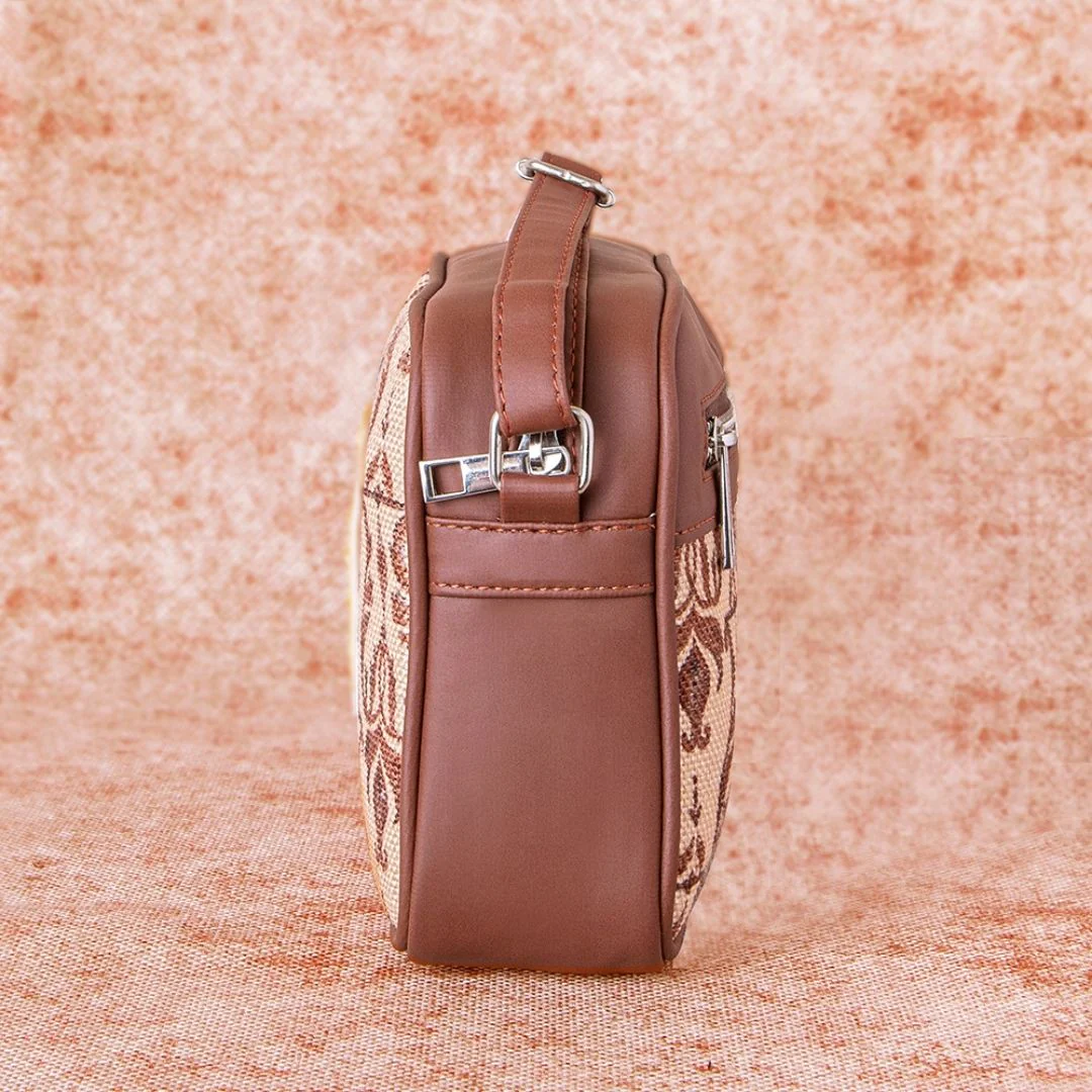 Chhavi Niwas Jhoomar Motif Sling Bag - Image 7