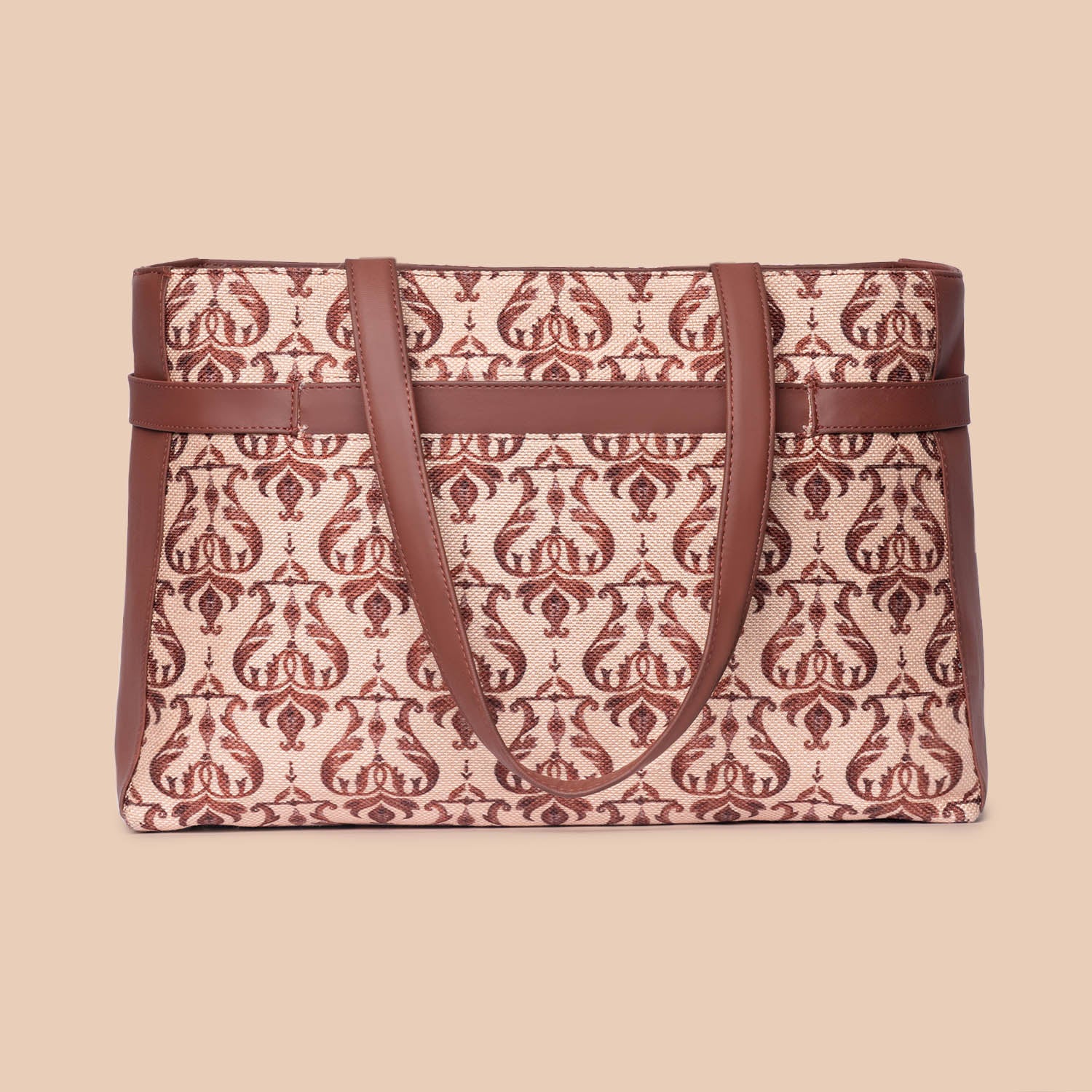 Chhavi Niwas Jhoomar Motif Statement Office Bag - Image 3