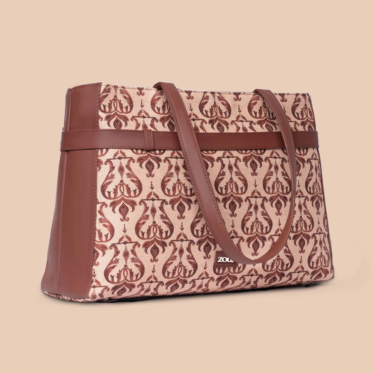 Chhavi Niwas Jhoomar Motif Statement Office Bag - Image 4