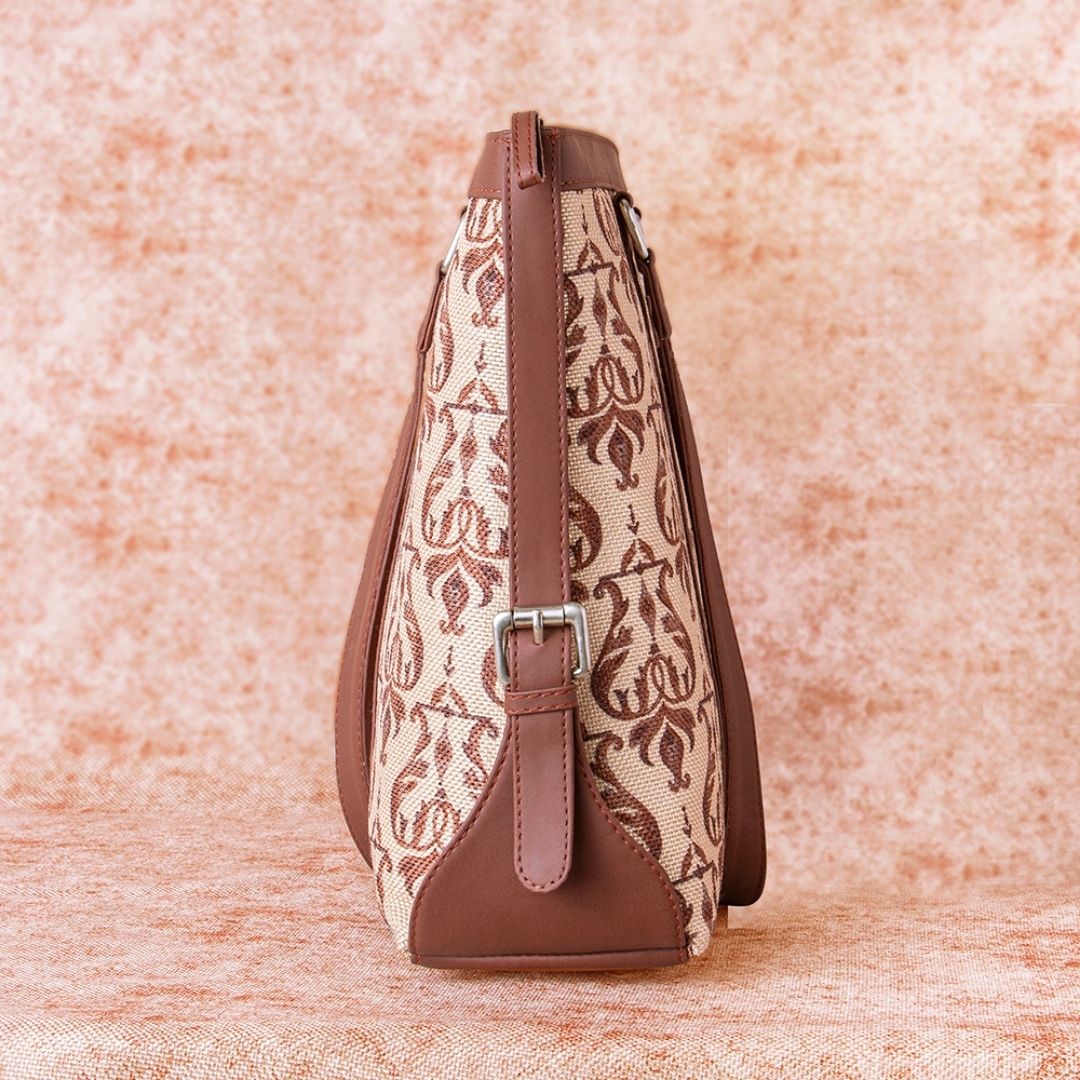 Chhavi Niwas Jhoomar Motif Women's Office Bag - Image 6