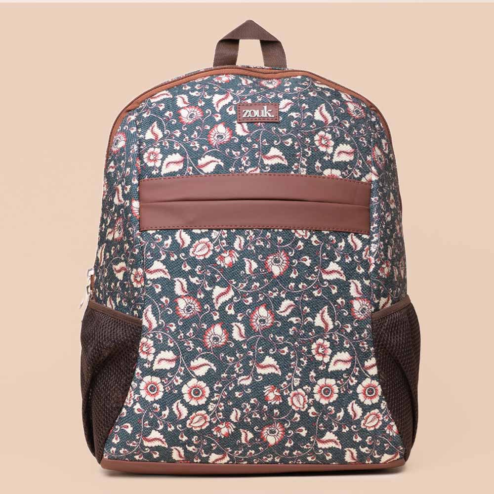 Chittoor Blue Kalamkari Classic Backpack - Image 2
