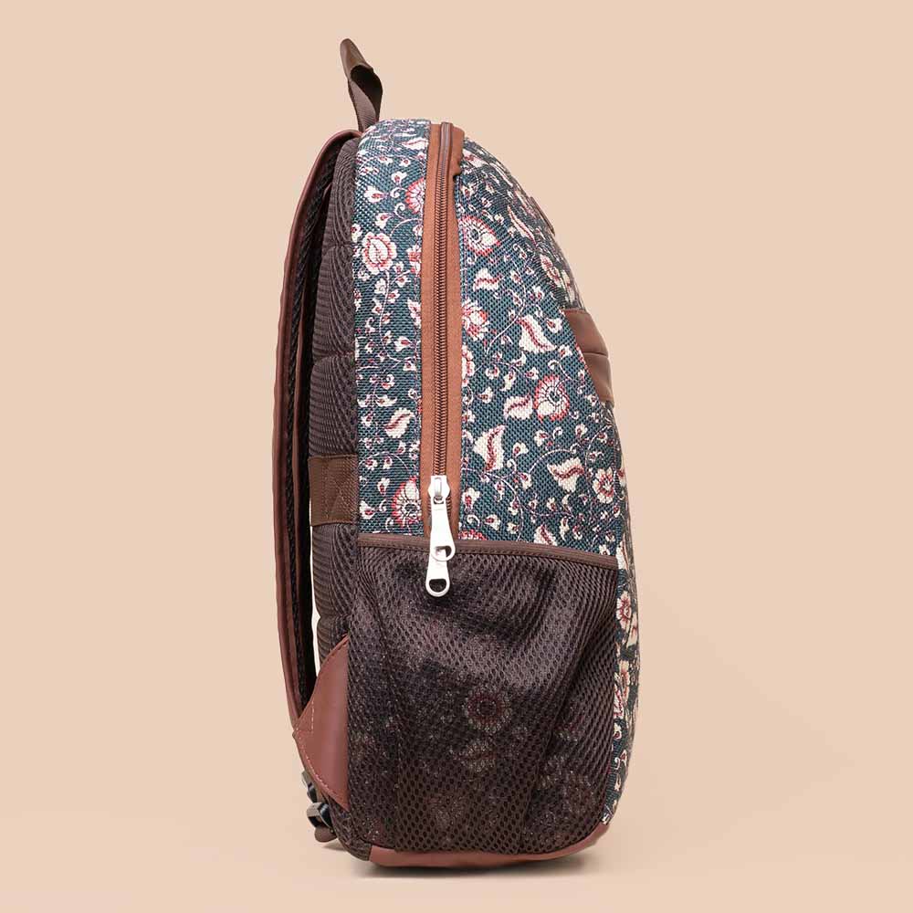 Chittoor Blue Kalamkari Classic Backpack - Image 7