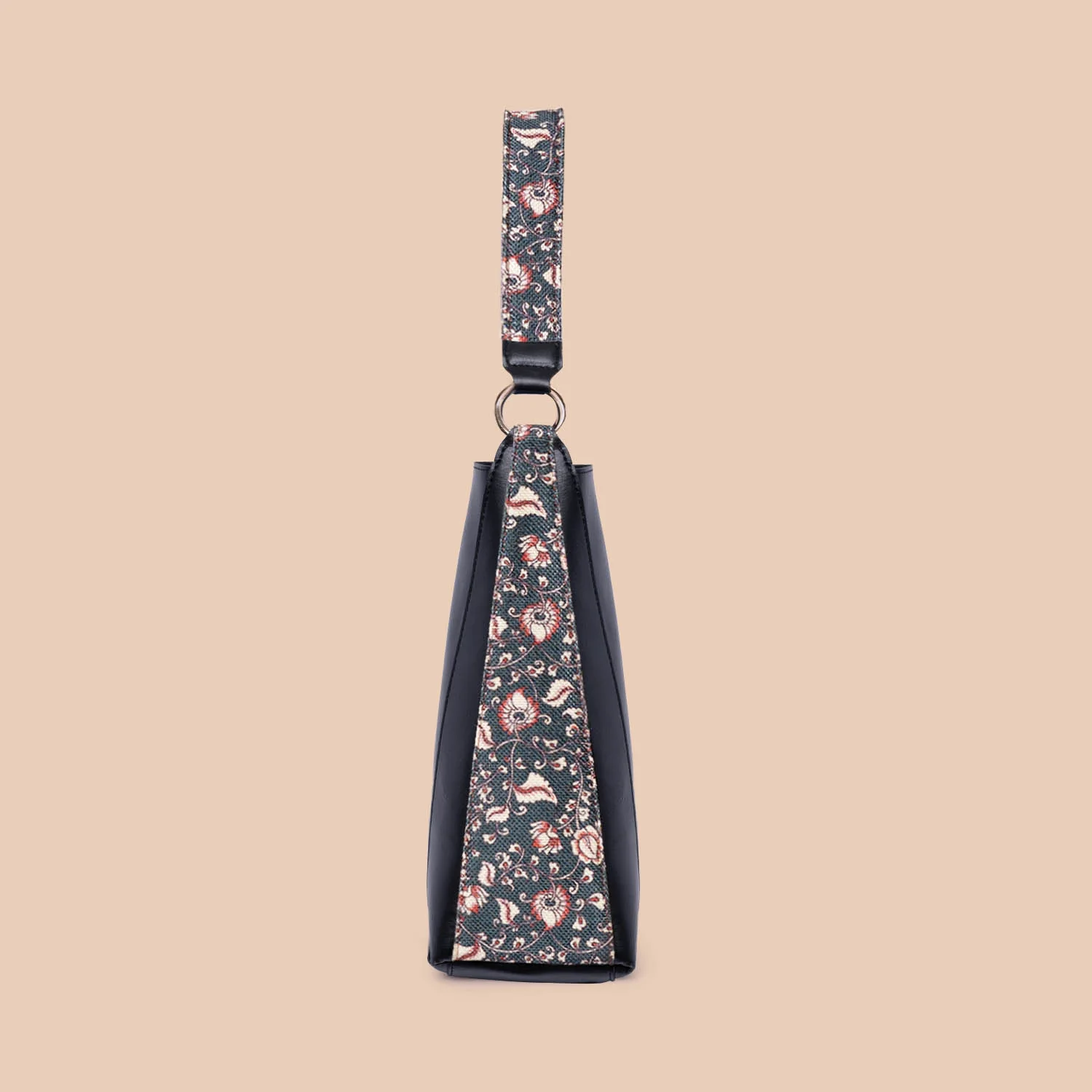 Chittoor Blue Kalamkari Classic Open Tote - Image 10