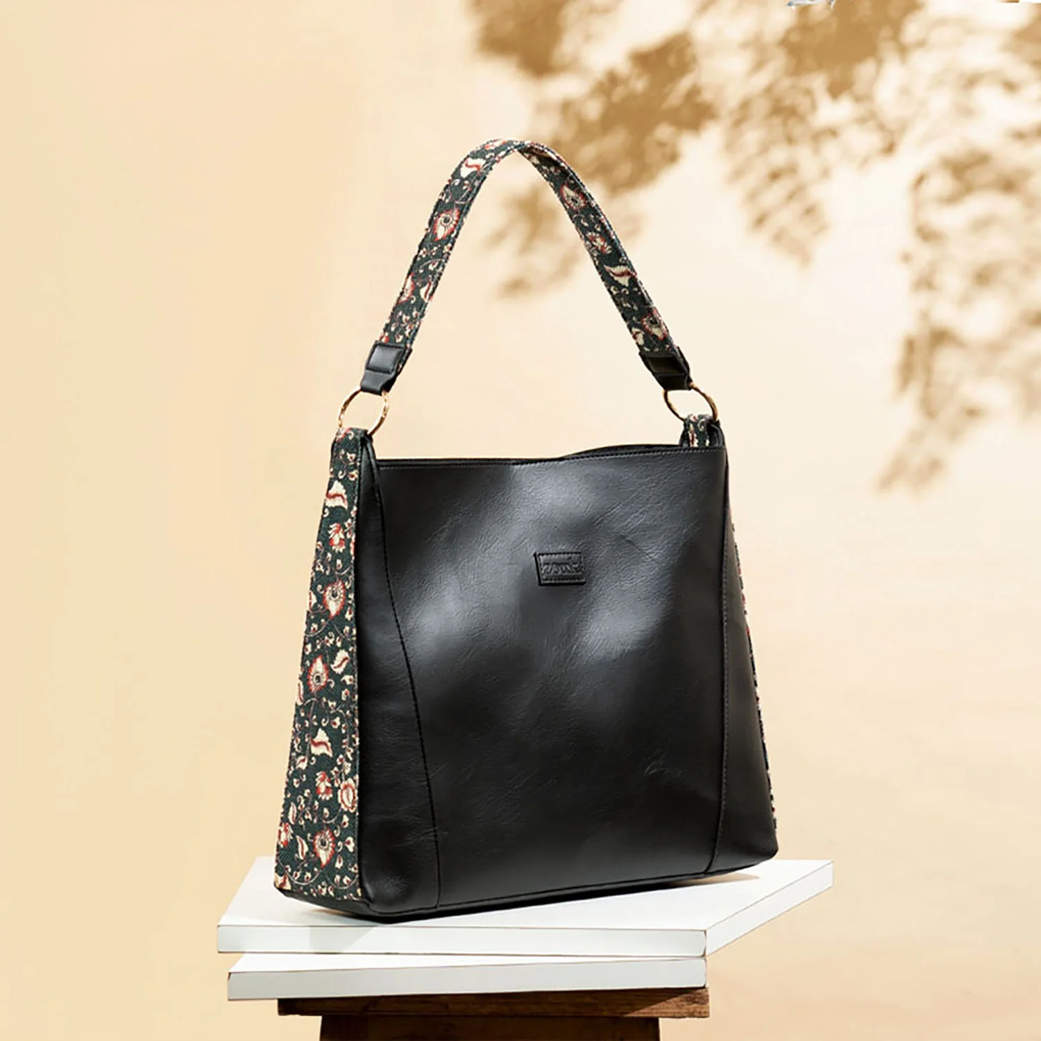 Chittoor Blue Kalamkari Classic Open Tote - Image 2