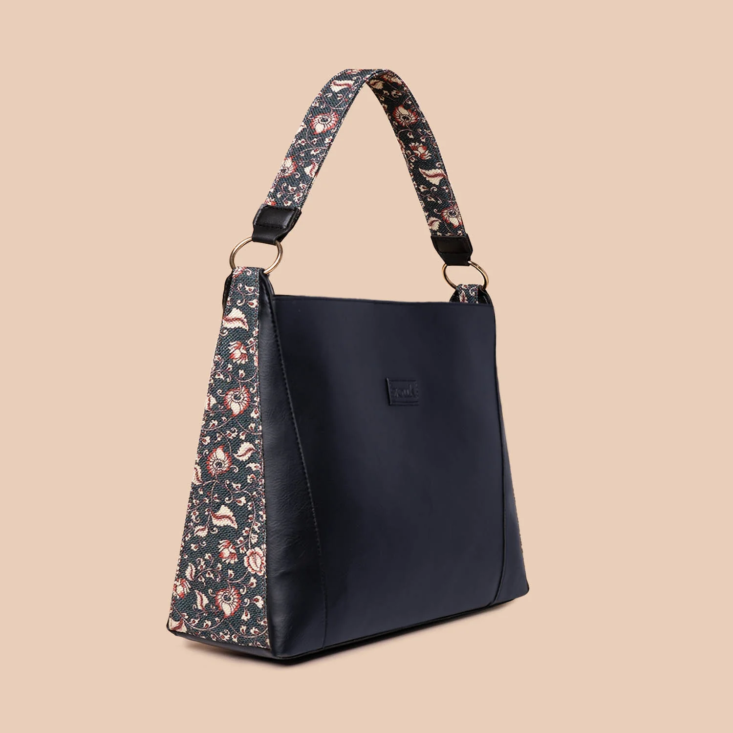 Chittoor Blue Kalamkari Classic Open Tote - Image 9