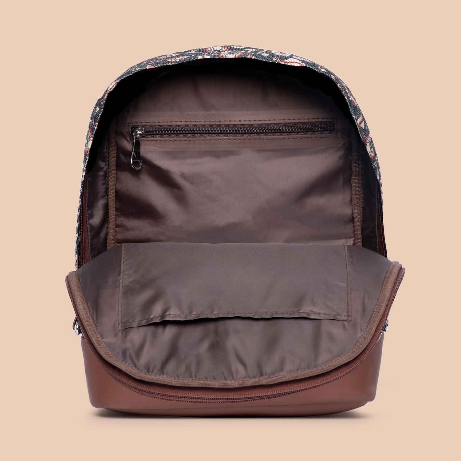 Chittoor Blue Kalamkari Dome Daypack - Image 7