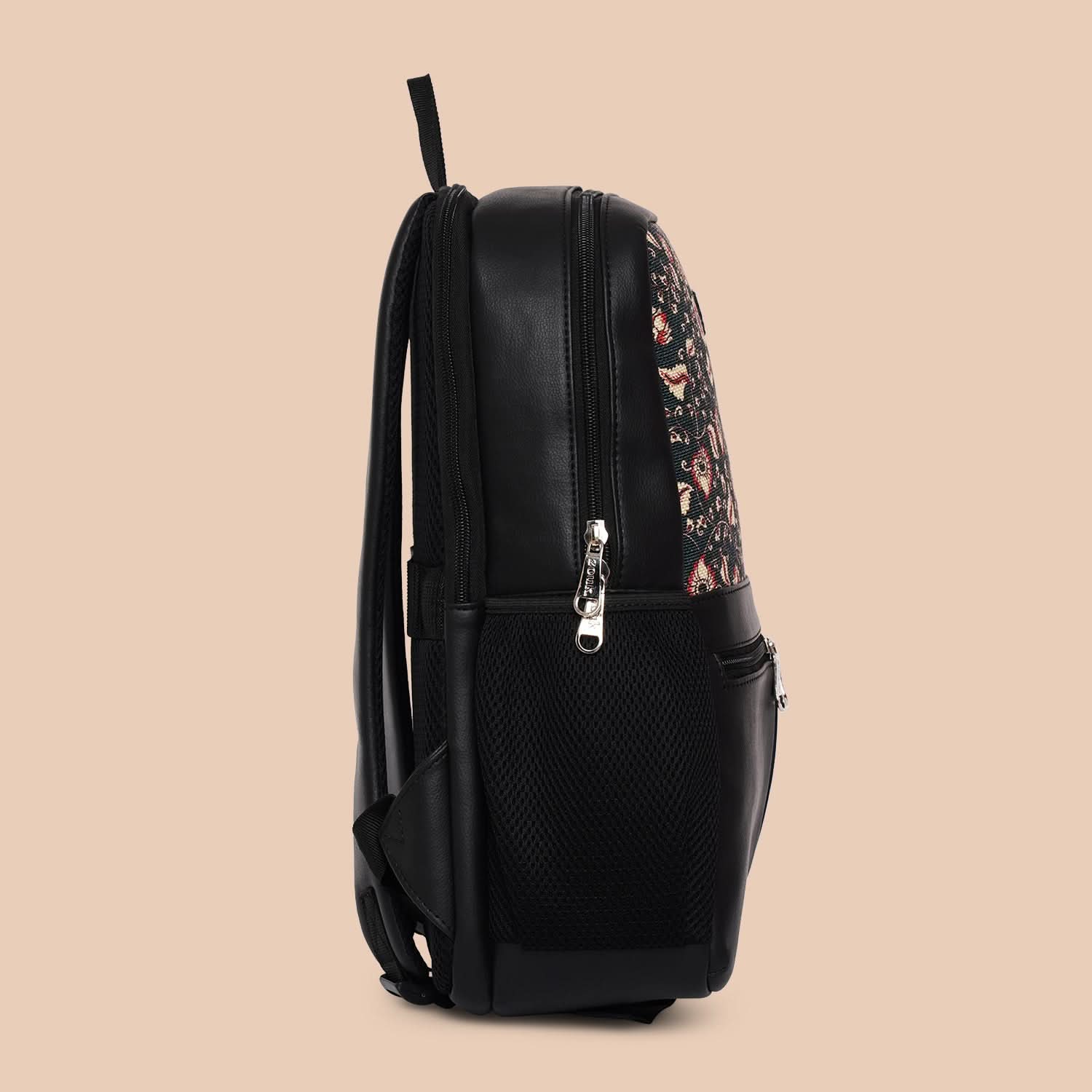 Chittoor Blue Kalamkari Office Backpack - Image 6