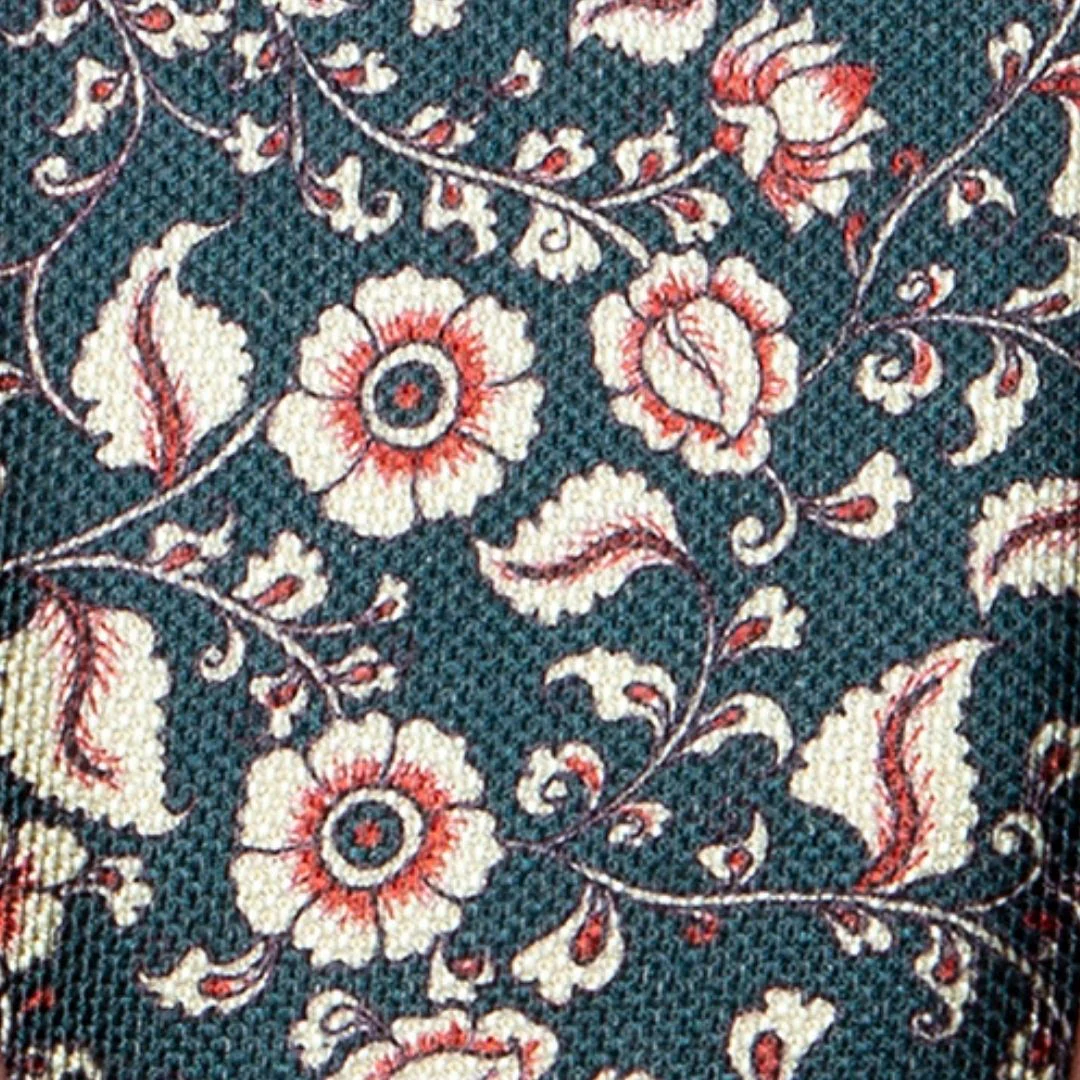 Chittoor Blue Kalamkari- Office Bag & Chain Wallet Combo - Image 8