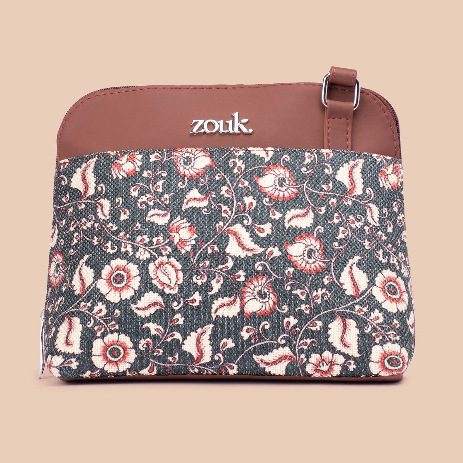 Chittoor Blue Kalamkari OOO Sling Bag - Image 3