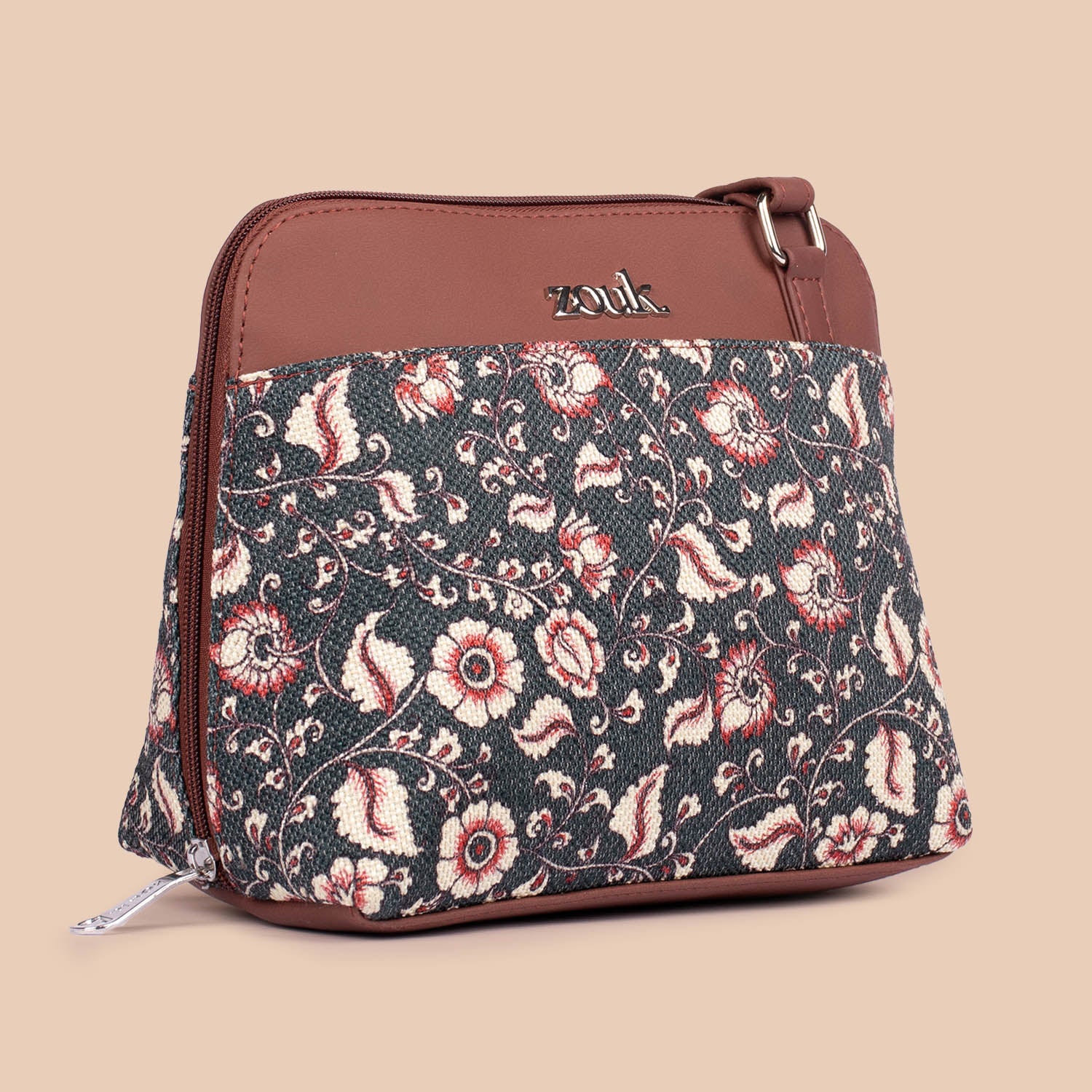 Chittoor Blue Kalamkari OOO Sling Bag - Image 5