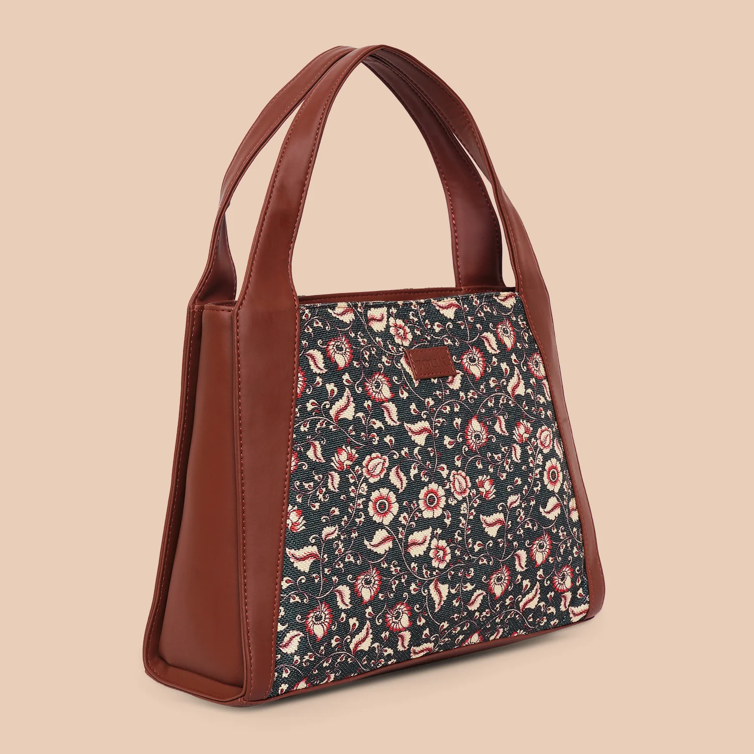 Chittoor Blue Kalamkari Trapezia Tote - Image 3