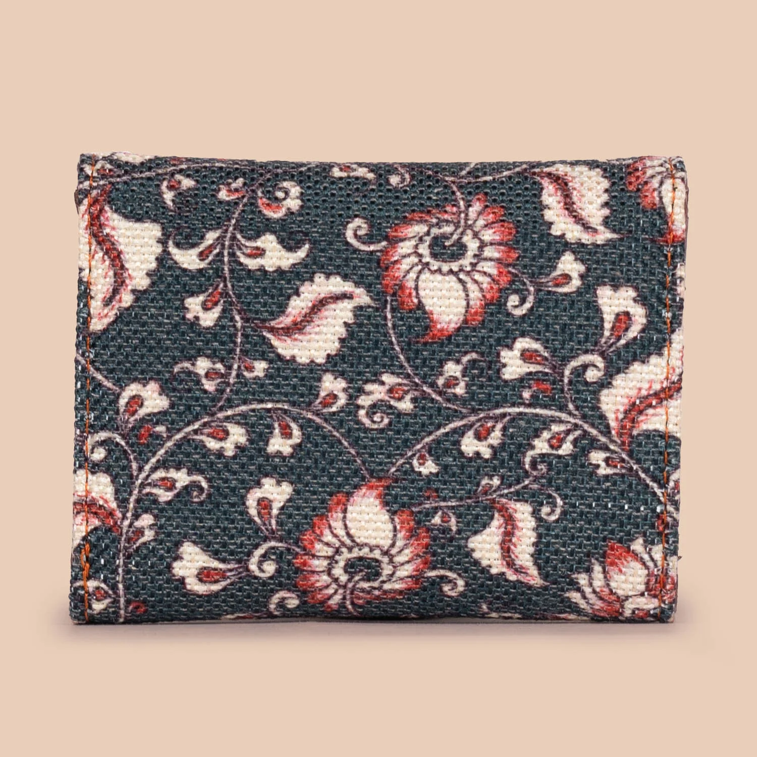 Chittoor Blue Kalamkari Trifold Wallet - Image 5