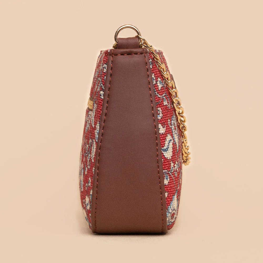 Chittoor Red Kalamkari Baguette - Image 6