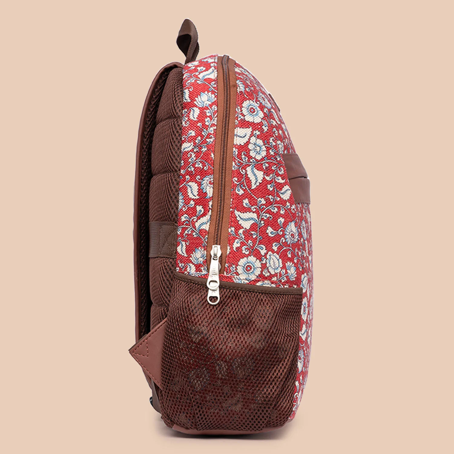 Chittoor Red Kalamkari Classic Backpack - Image 6