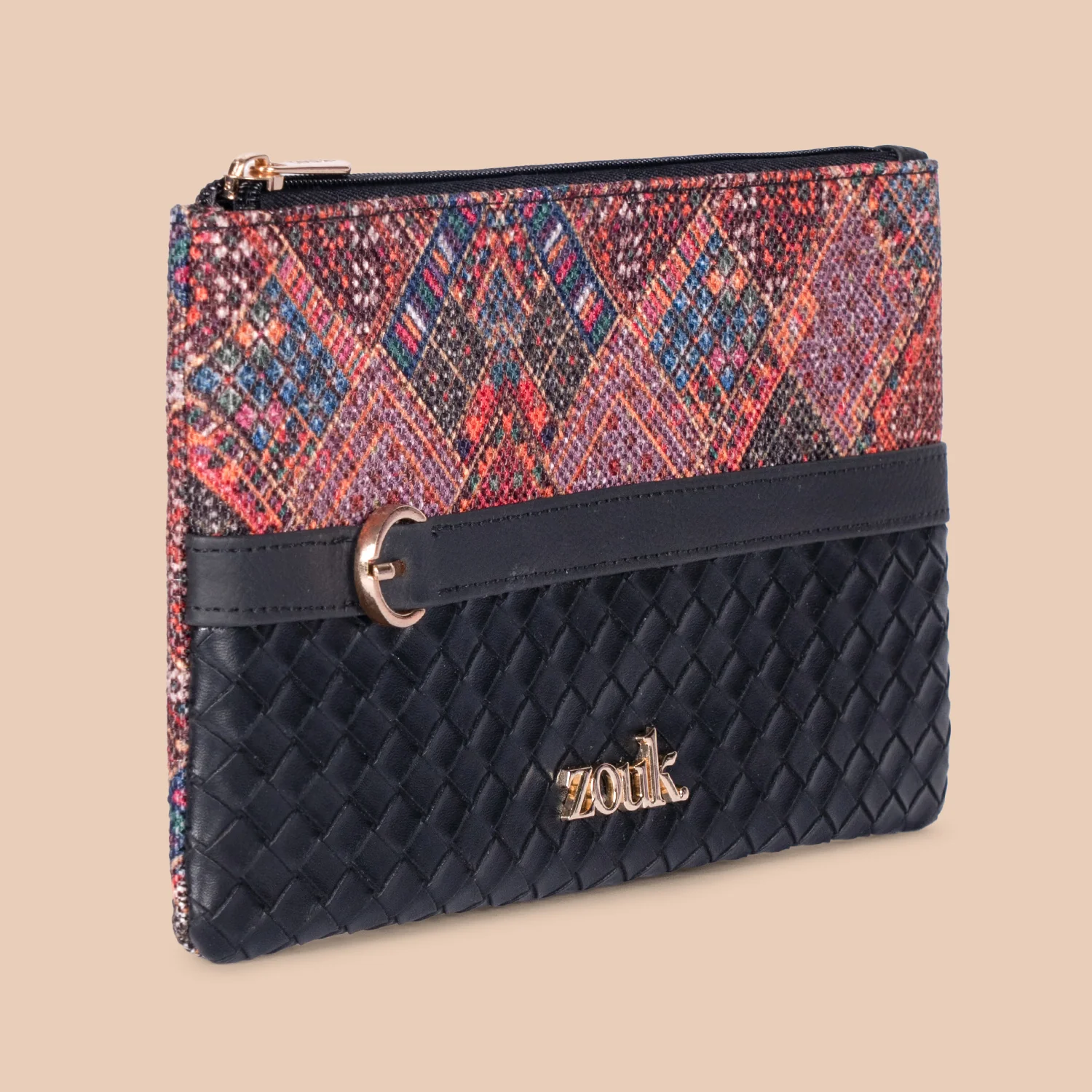 Clara Cosmetic Pouch - Bhuj Rabari - Image 4