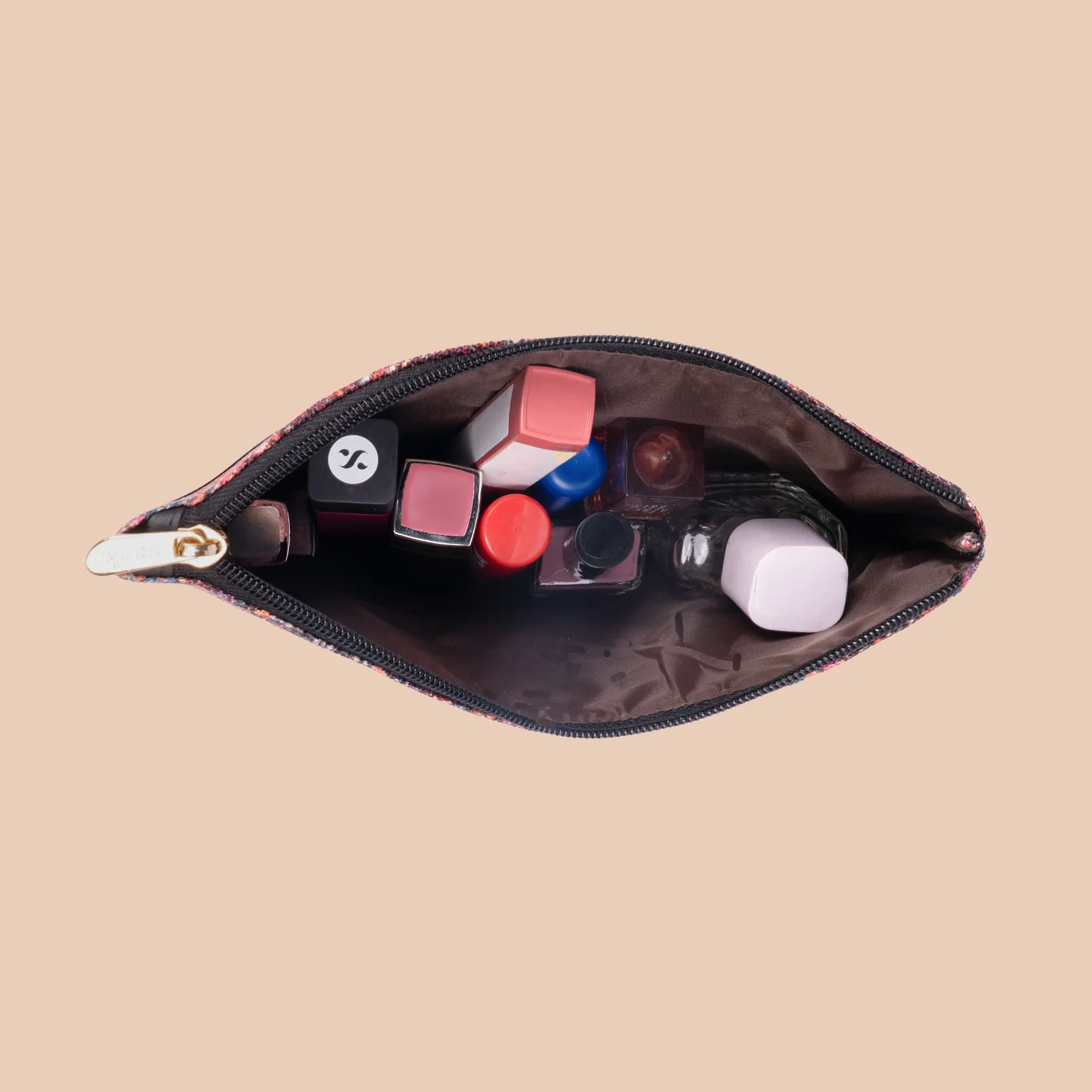 Clara Cosmetic Pouch - Bhuj Rabari - Image 5