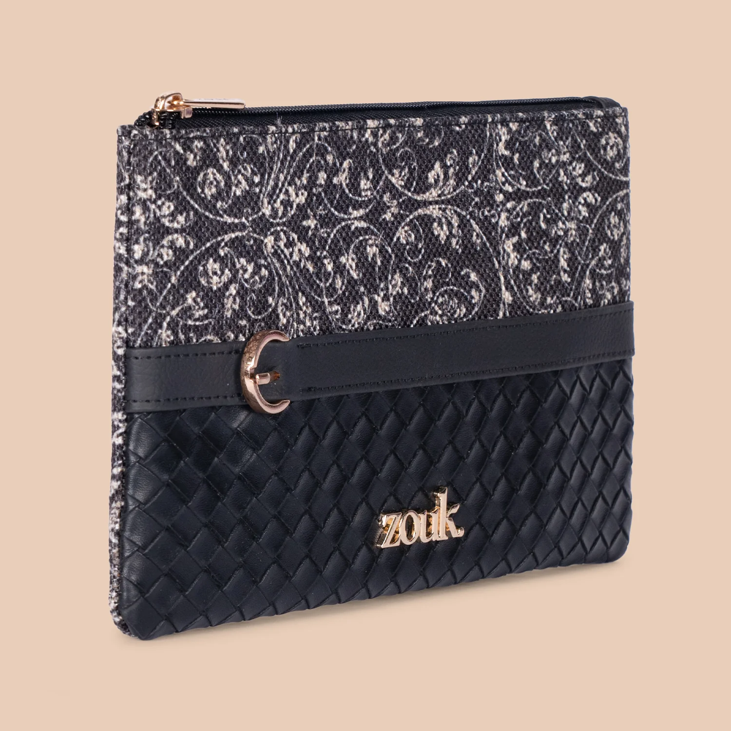 Clara Cosmetic Pouch - Lattice Lace - Image 3