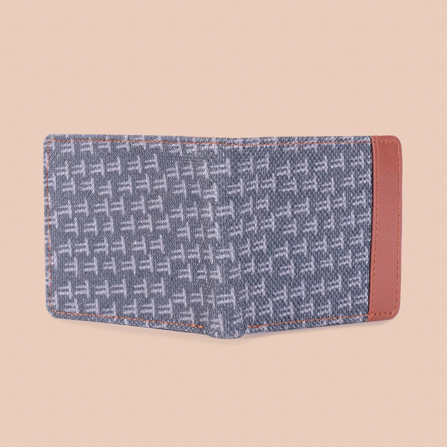 Classic Sleek Men's Wallet - Charcoal Abyss - Image 6
