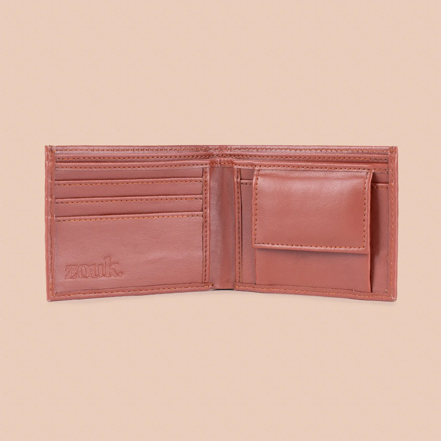 Classic Sleek Men's Wallet - Charcoal Abyss - Image 7