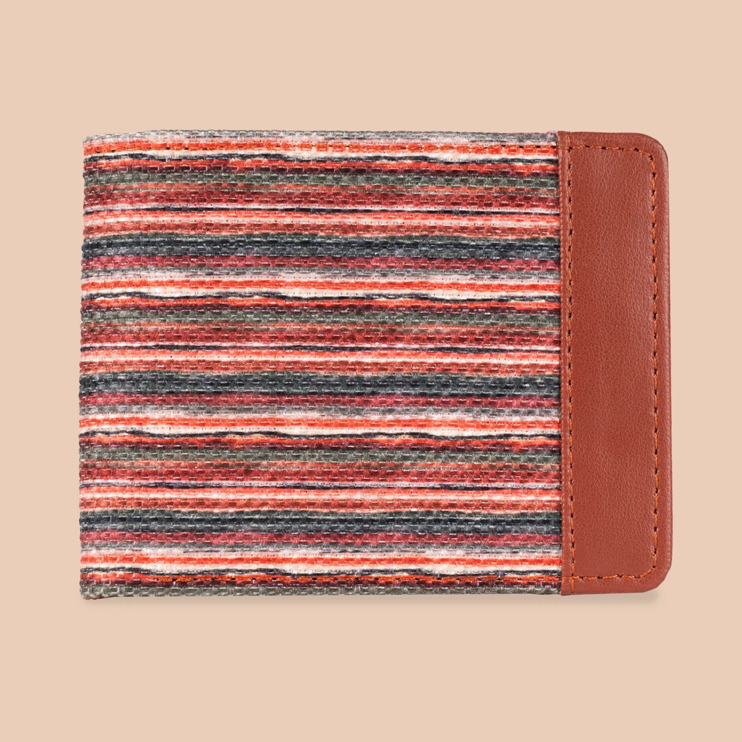 Classic Sleek Men's Wallet - Goan Waves - Image 4