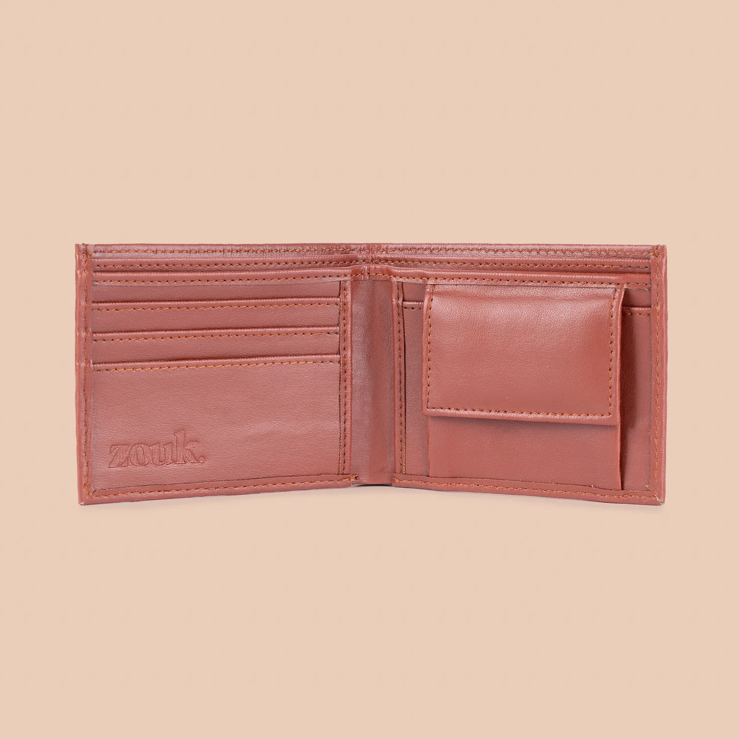 Classic Sleek Men's Wallet - Goan Waves - Image 6