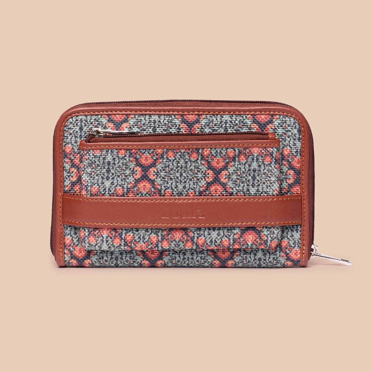 Kolkata Nouveau Classic Zipper Wallet - Image 2