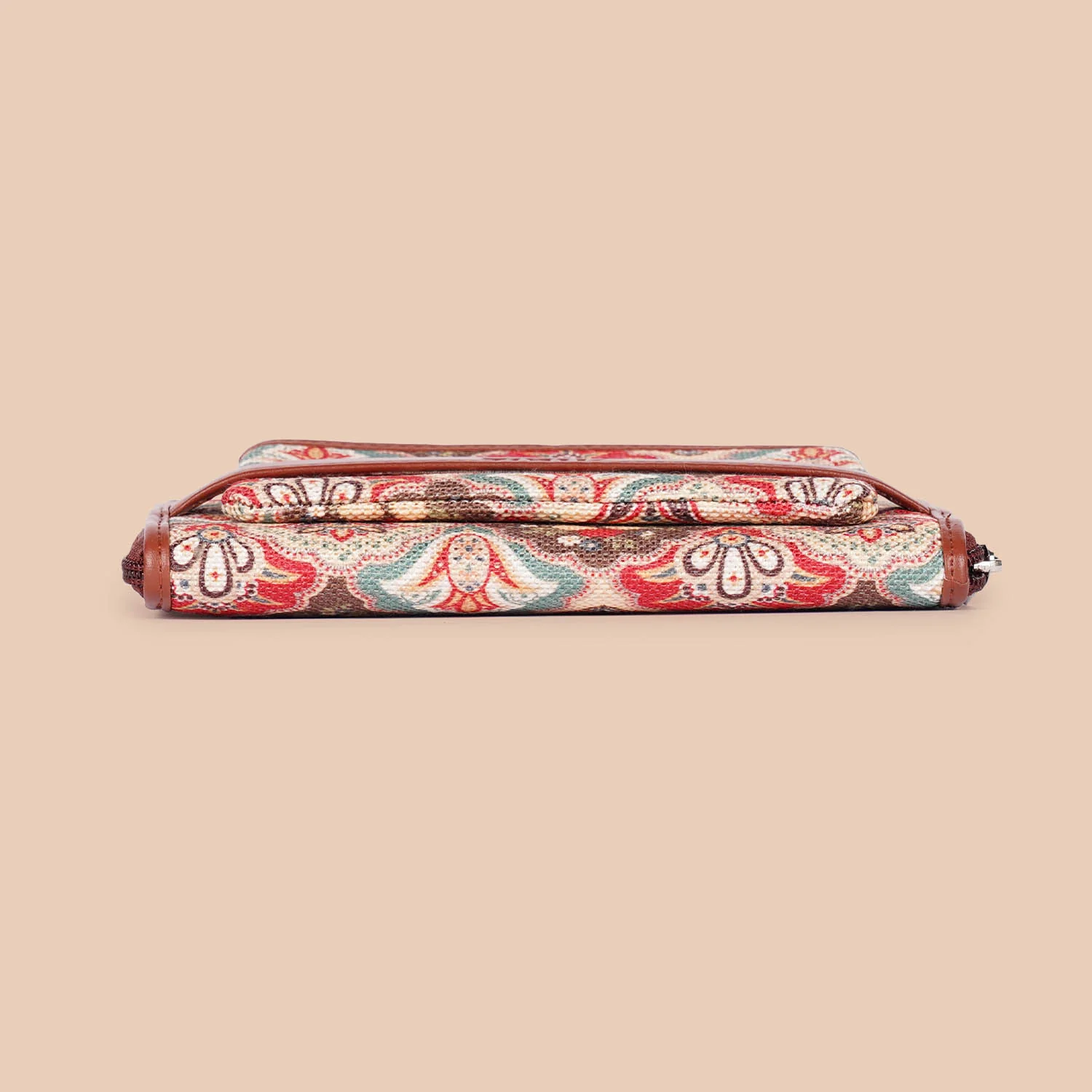 Mughal Art Multicolor Classic Zipper Wallet - Image 6