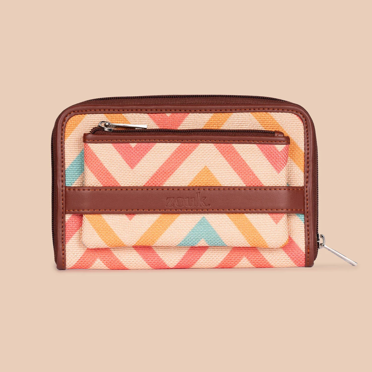 WavBeach Classic Zipper Wallet - Image 2