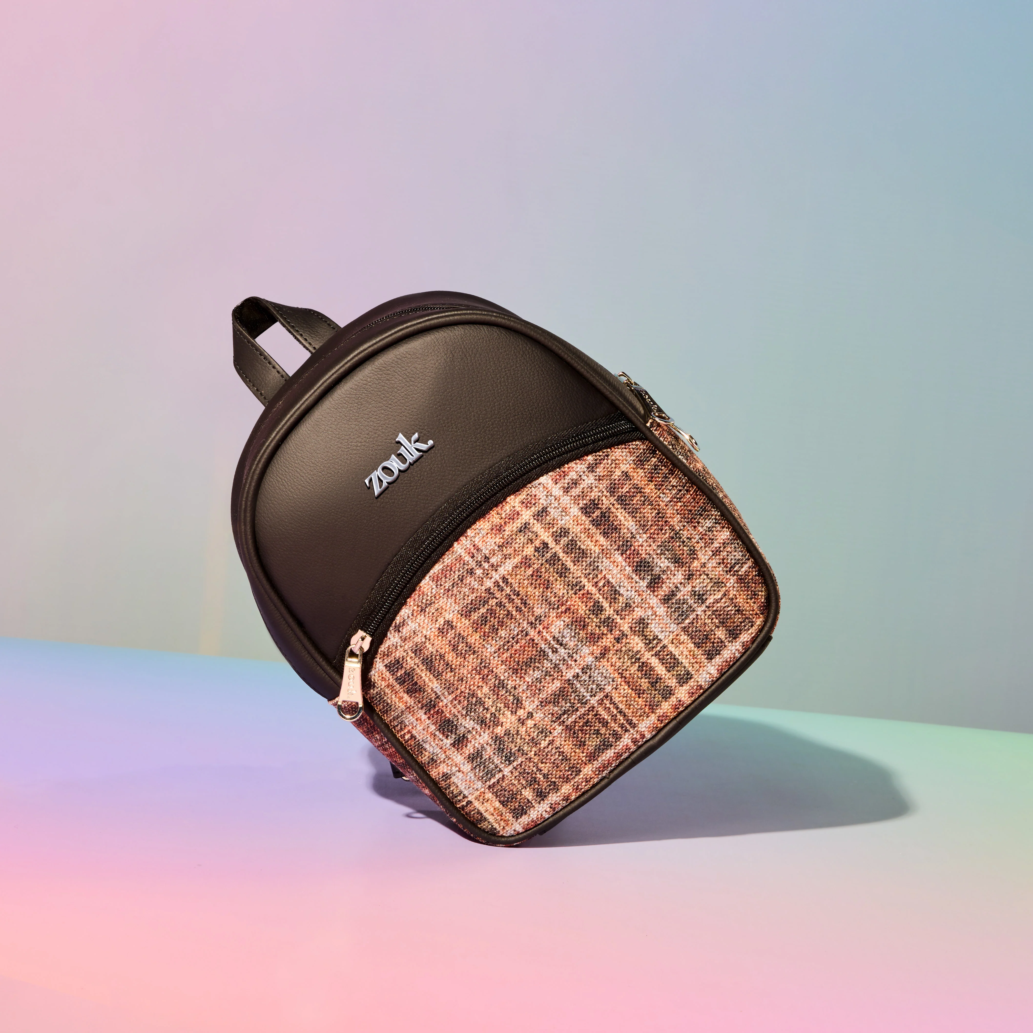 Dalila Mini-Daypack - Cashmere Noir (Copper) - Image 2