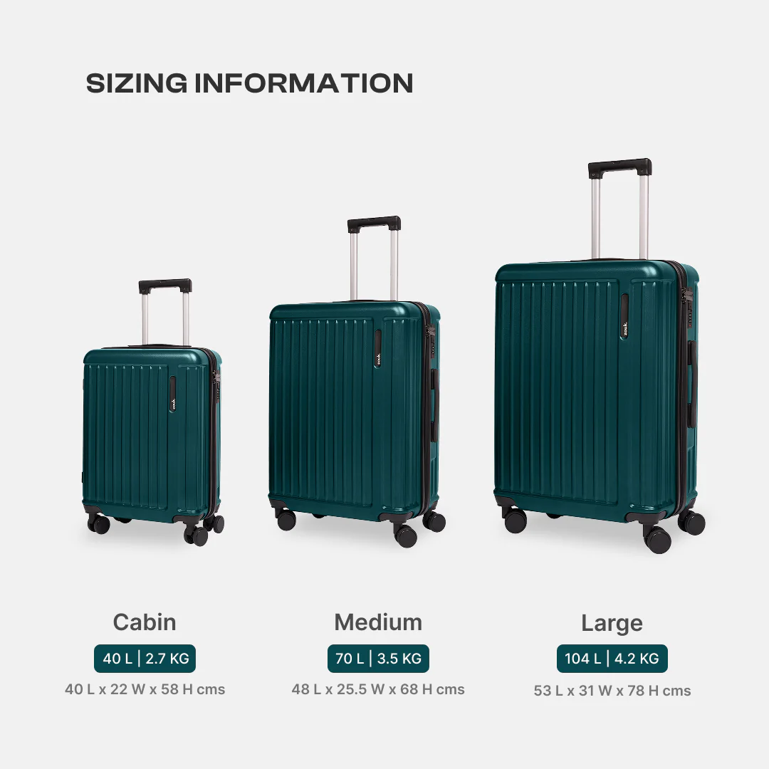 Dark Olive Sahana Trolley Bag - Image 9