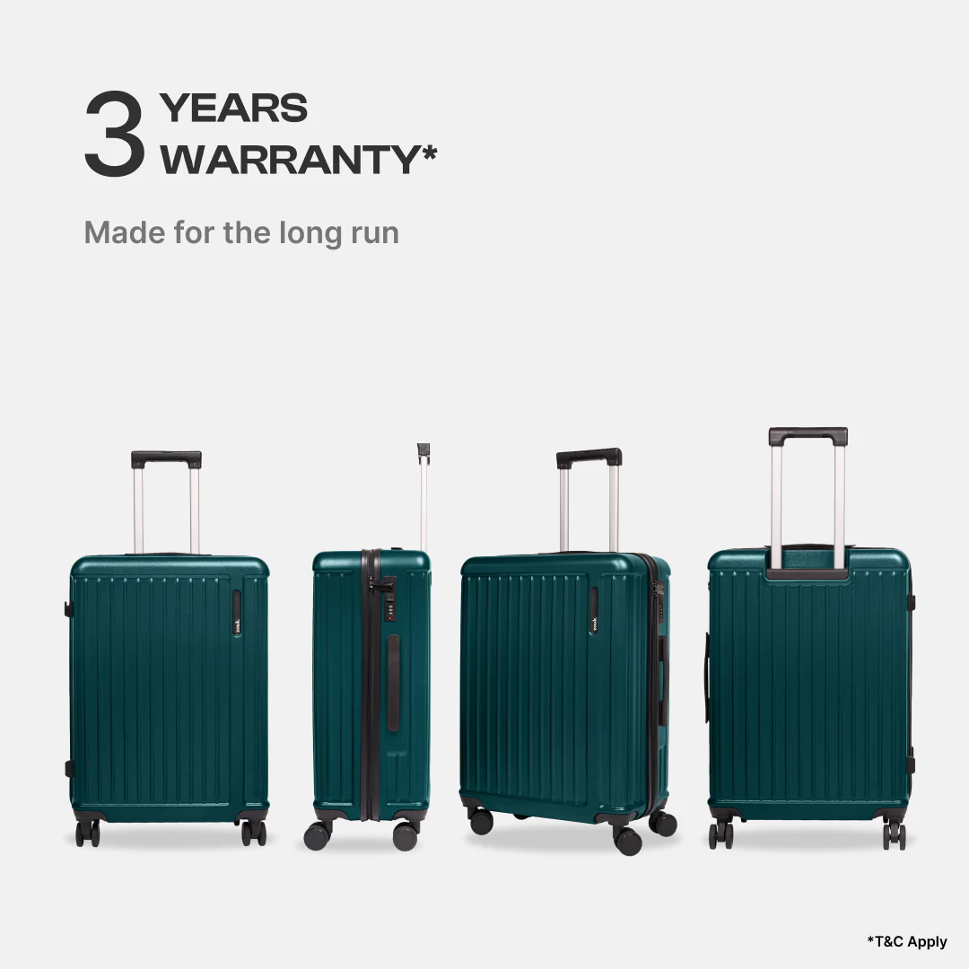 Dark Olive Sahana Trolley Bag - Set of 2 (Cabin + Large) - Image 3