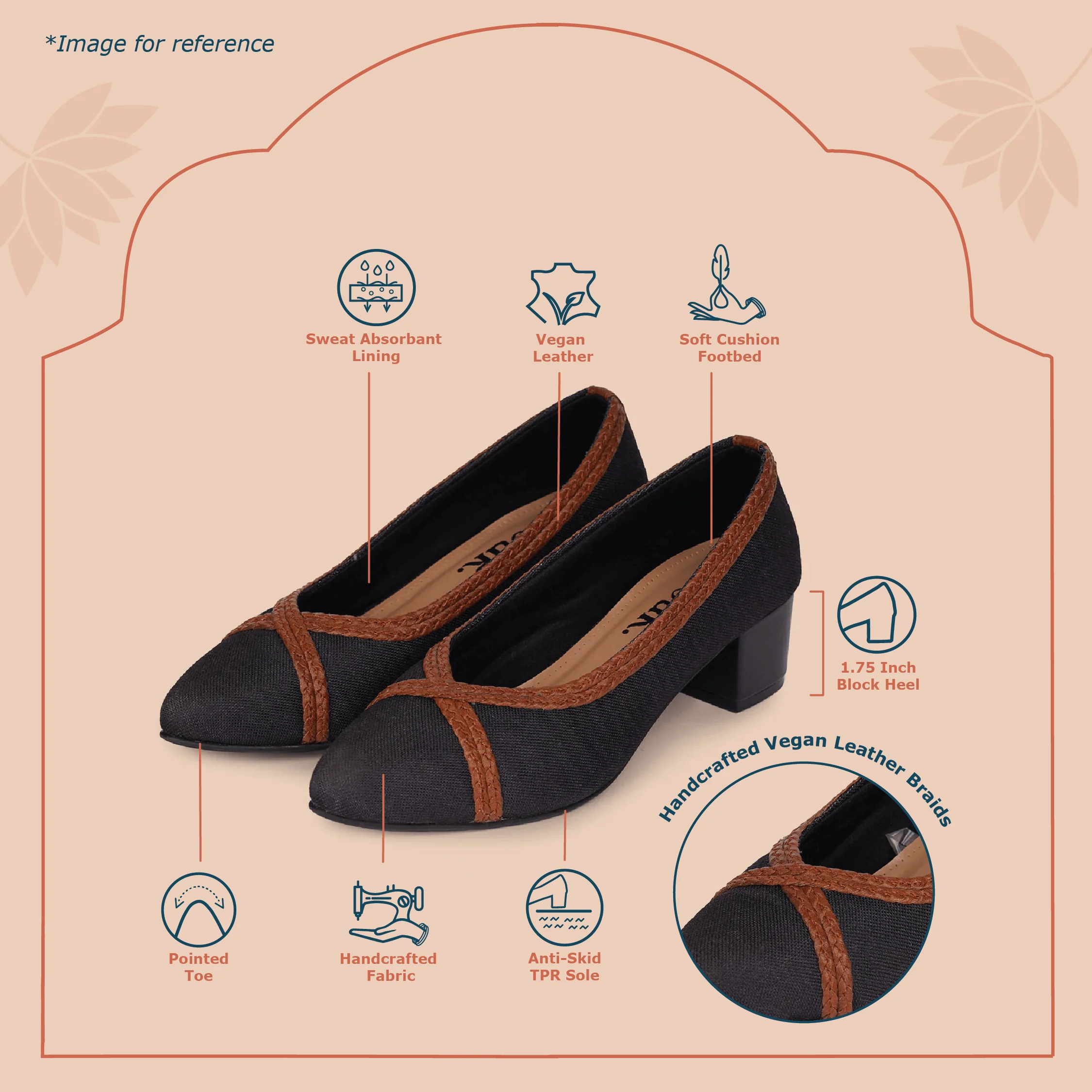 Deccan Garden Braided Pumps - Image 5